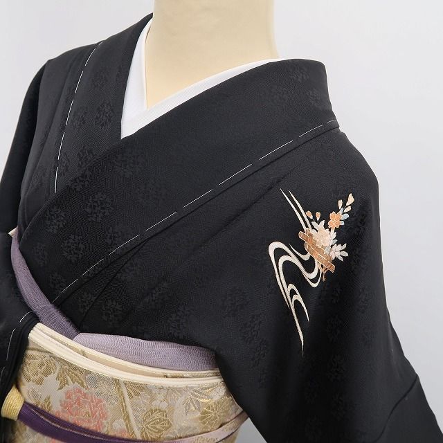 ❁tomihisa❁新品 お仕立て上がり品 金駒刺繍 着物 正絹 トールサイズ