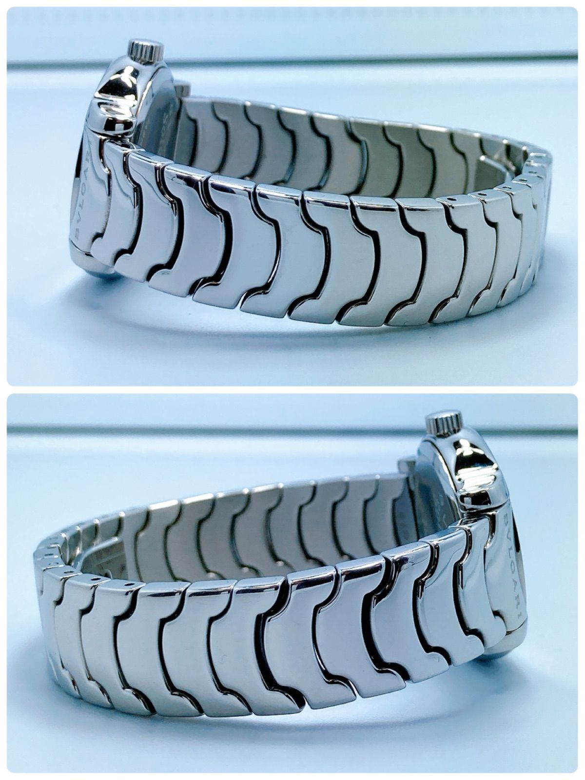 530 ブルガリ ソロテンポ ST29S 10Pダイヤ ラウンド 腕時計 - メルカリ