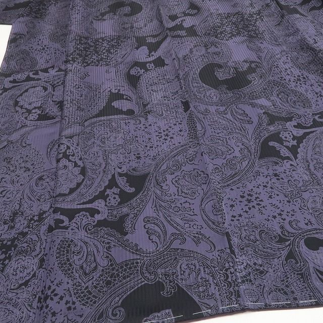 正絹 仕付け糸付