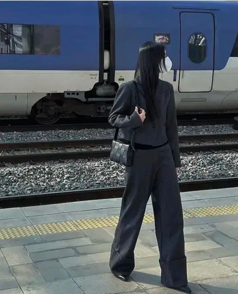 TREEMINGBIRD ヘリンボーン パンツ S