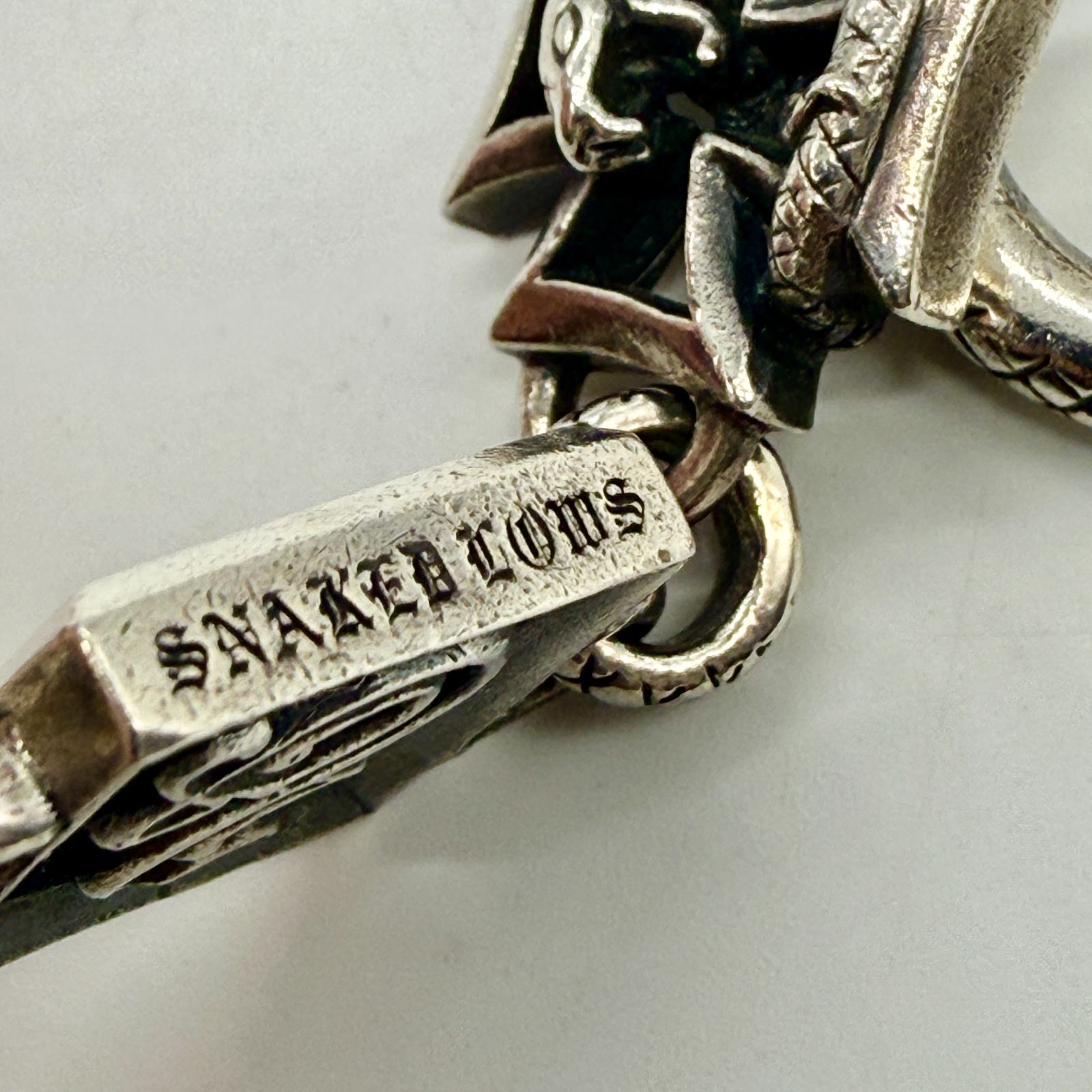 DEALDESIGN スネイキッドロウズブレス ブレスレット シルバー バイカー