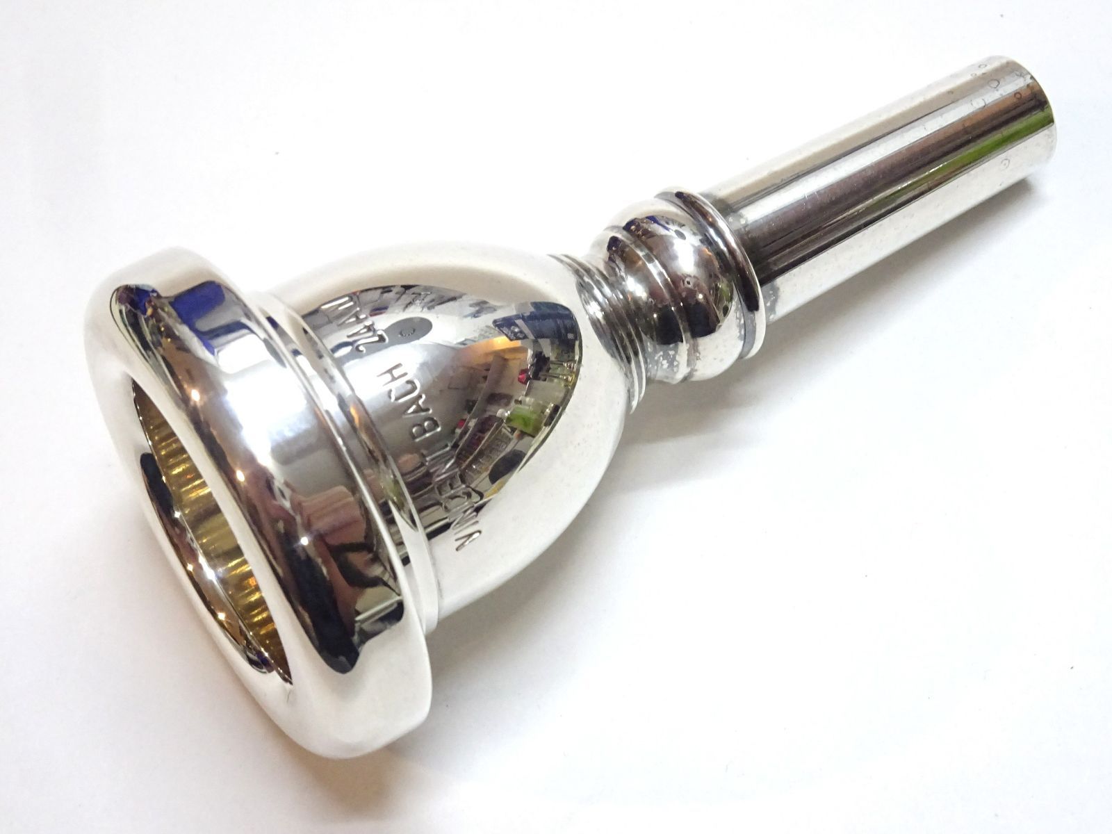 チューバマウスピース MIRAPHONE ROSE MODEL SOLO金メッキ Brass Lab