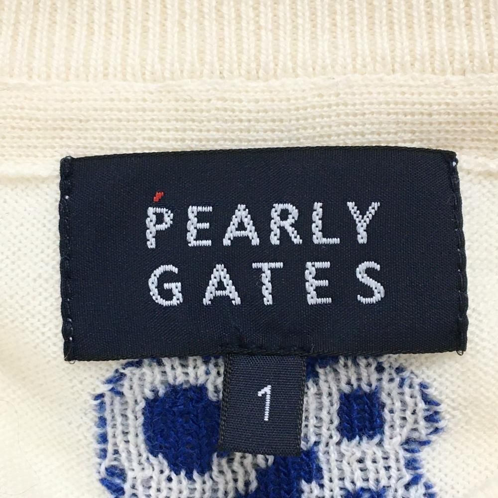 新品、未使用PEARLY GATES セーター レディース　サイズ1 PEARLY GATES - 【超美品】パーリーゲイツ セーター ピンク×白