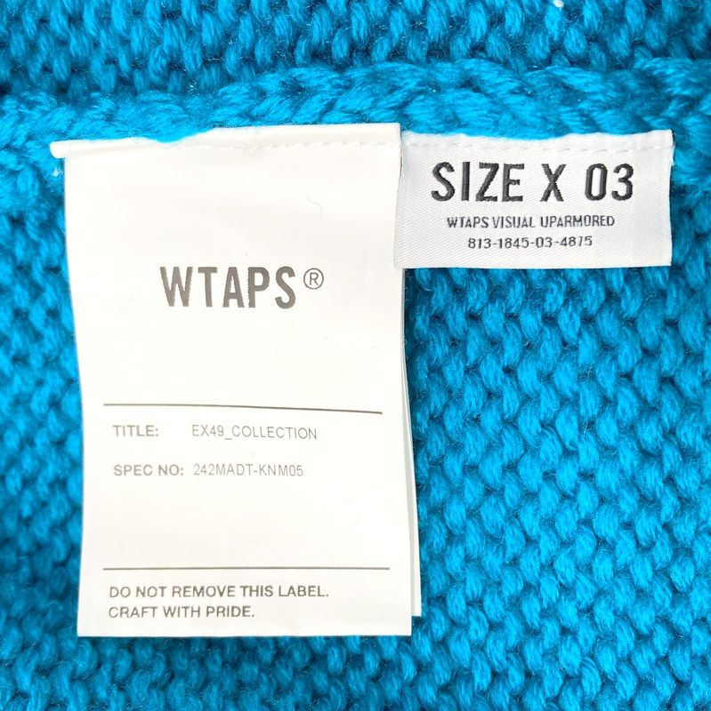 WTAPS ダブルタップス ニット セーター INGREDIENT SWEATER POLY