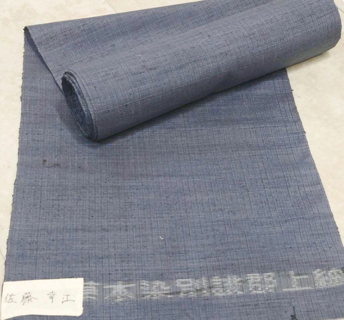 ●kimomo one●kimonoarisa●厳選●草木染別誂●郡上紬●佐藤幸江●反物●真綿紬●巾38cm長さ12.4m●着物帯小紋普段着紬名古屋帯洒落袋帯半幅帯