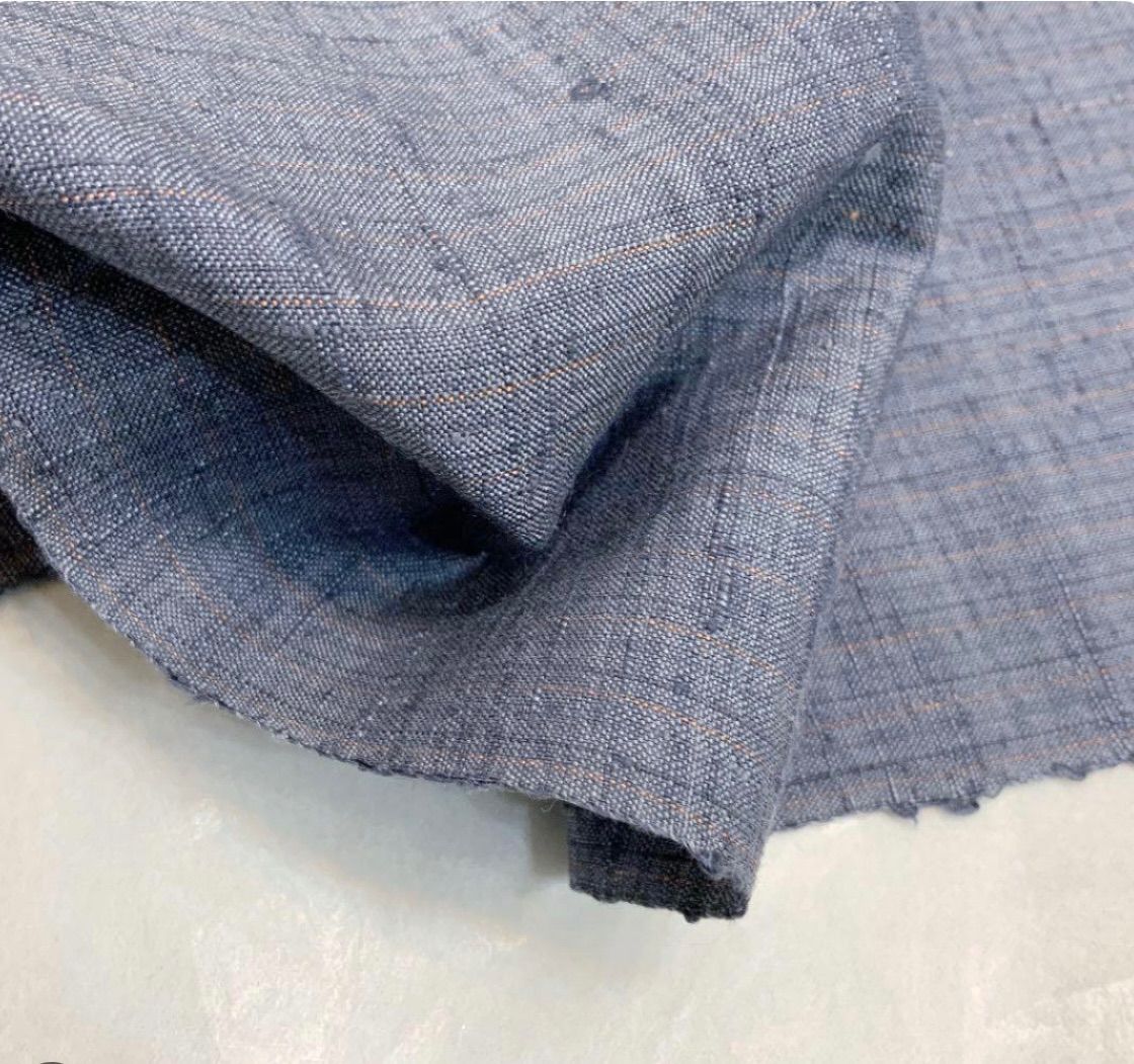 ●kimomo one●kimonoarisa●厳選●草木染別誂●郡上紬●佐藤幸江●反物●真綿紬●巾38cm長さ12.4m●着物帯小紋普段着紬名古屋帯洒落袋帯半幅帯