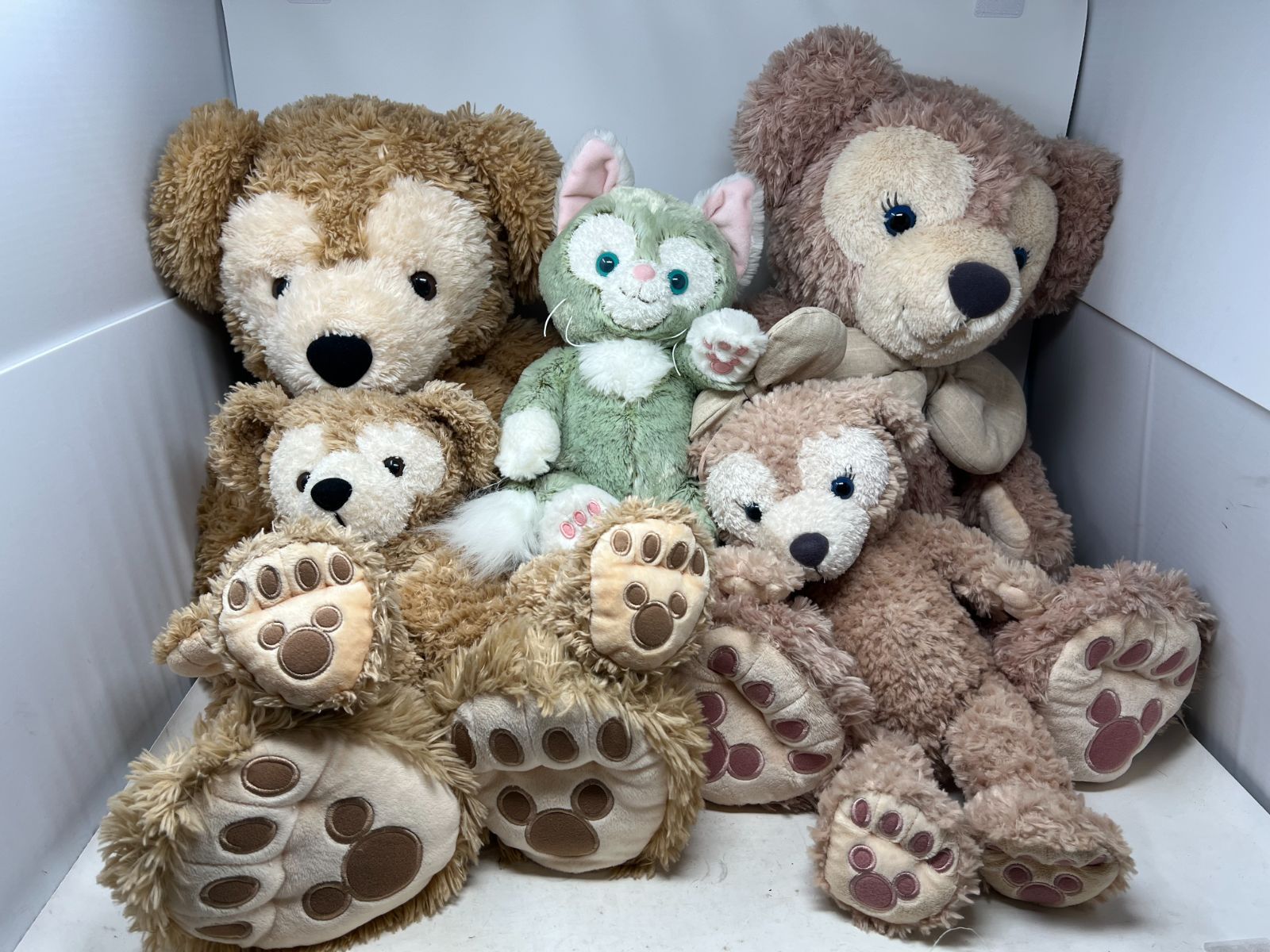 ダッフィーぬいぐるみ　6体まとめ売り￼ まとめ売り】ディズニーシー ダッフィー＆シェリーメイ