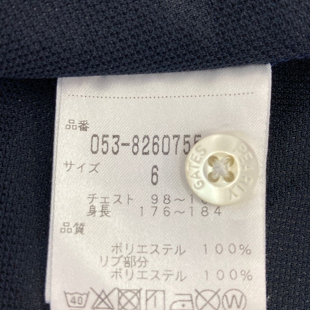 サイズ：6 PEARLY GATES パーリーゲイツ 半袖ポロシャツ ニコちゃん