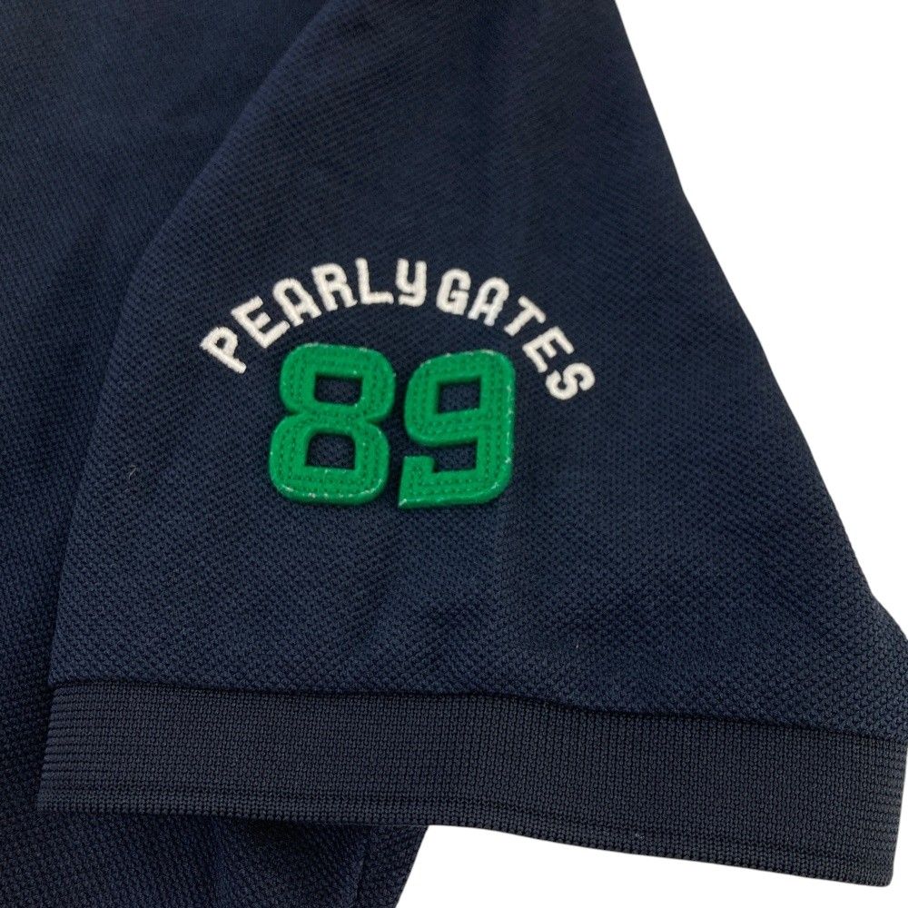 サイズ：6 PEARLY GATES パーリーゲイツ 半袖ポロシャツ ニコちゃん