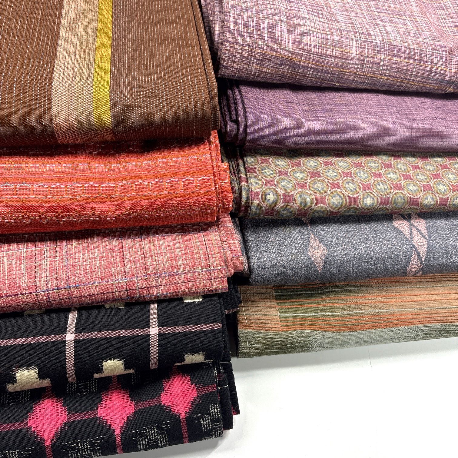 ウール着物 10枚 ウール 着物おまとめ売り 同梱購入歓迎 リメイク用