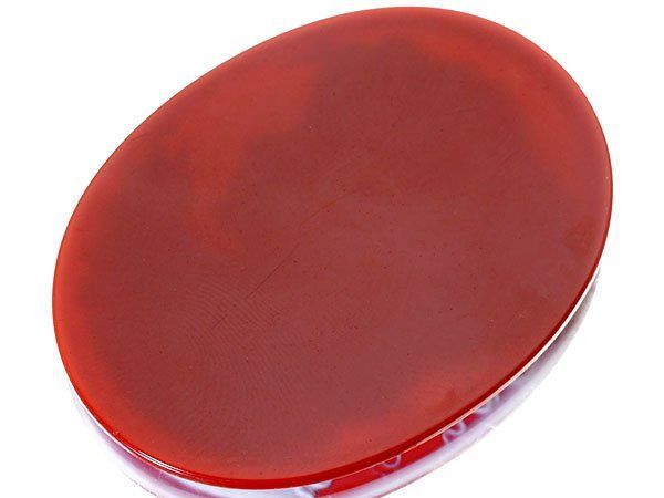 ジュエリー極】華やかな美女の横顔の彫刻 高級レッドストーンカメオ