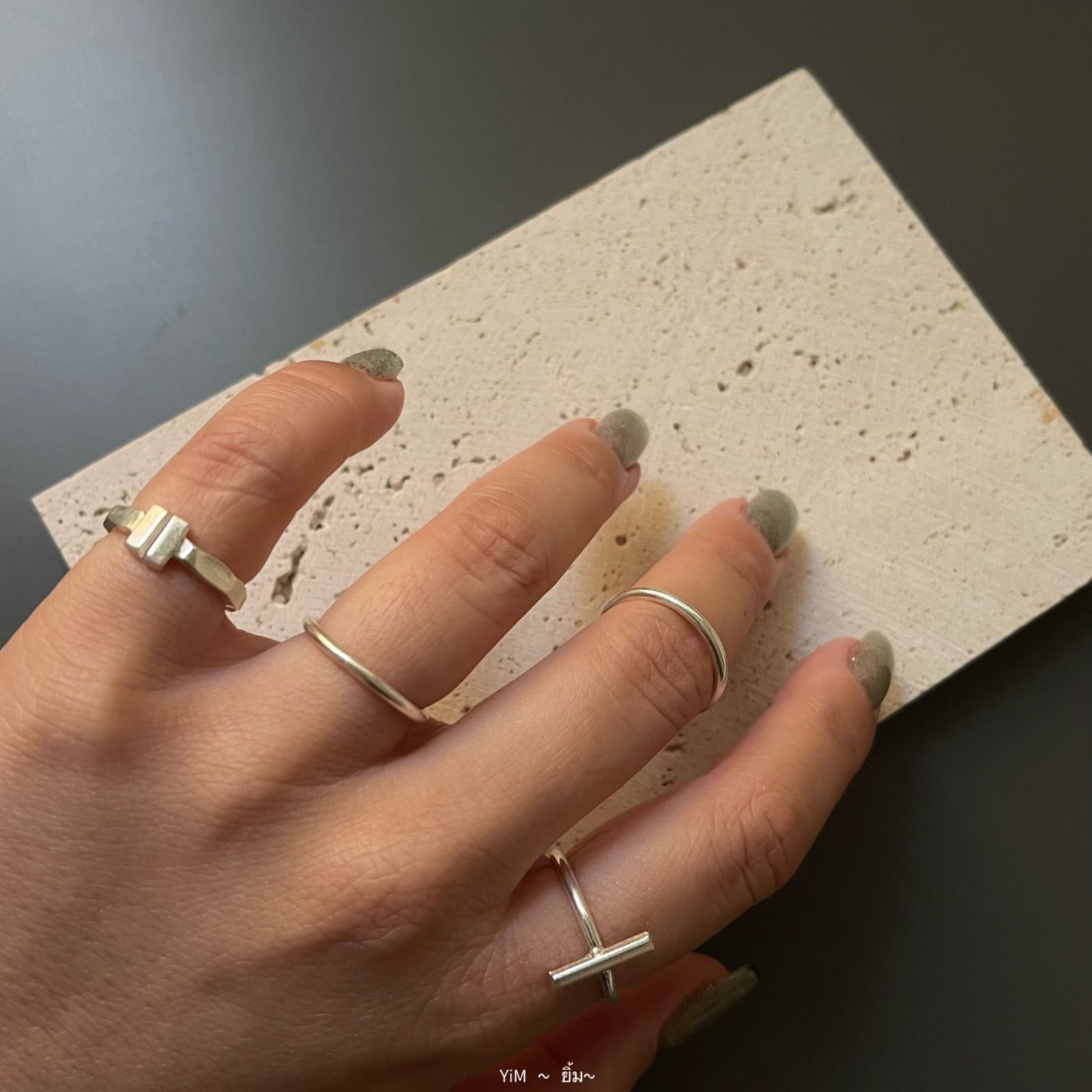 26J-RI111｜Karen Silver Ring カレン シルバー リング 【 10号 11.5号 