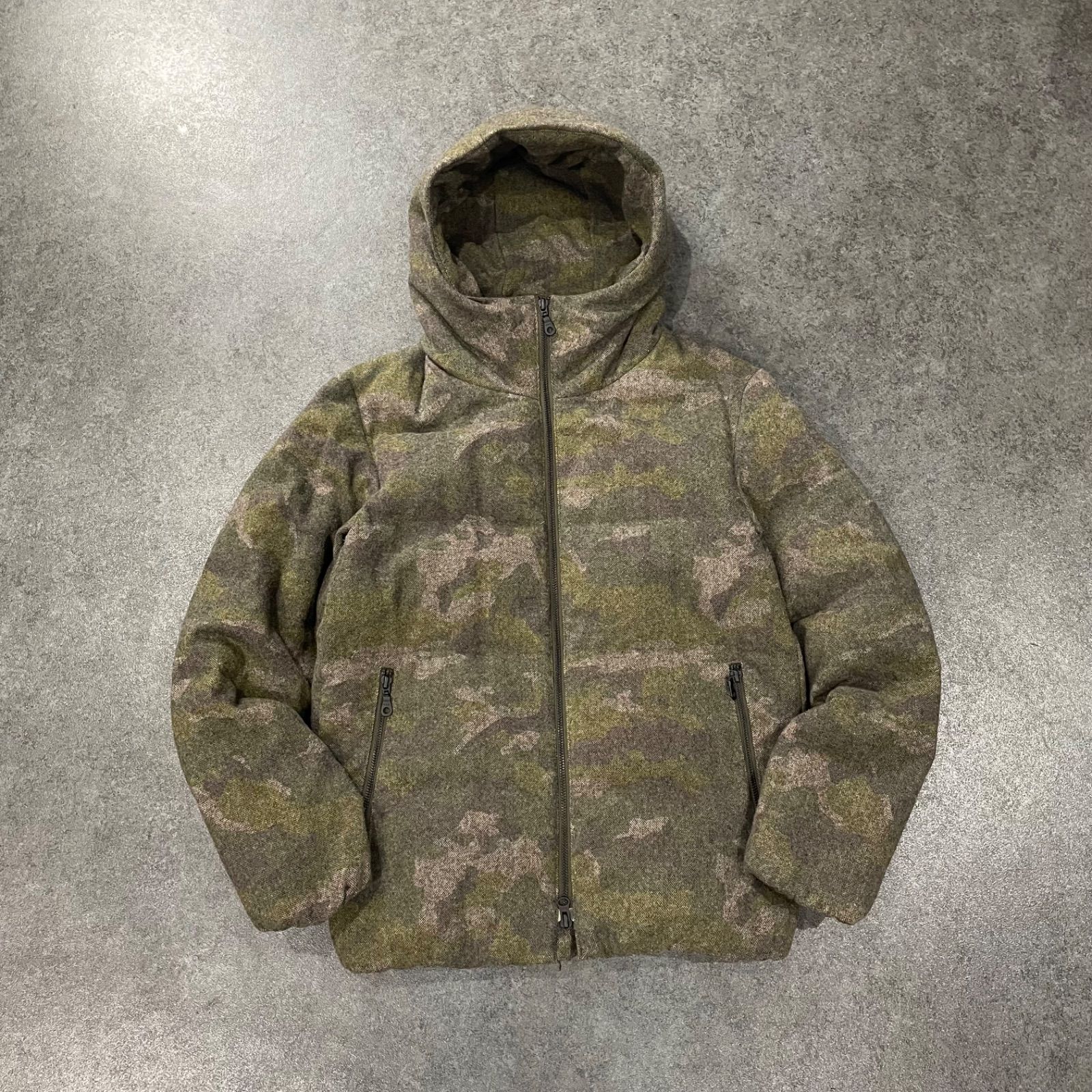 URBAN RESEARCH DOORS Camouflage Down Jacket アーバンリサーチ 