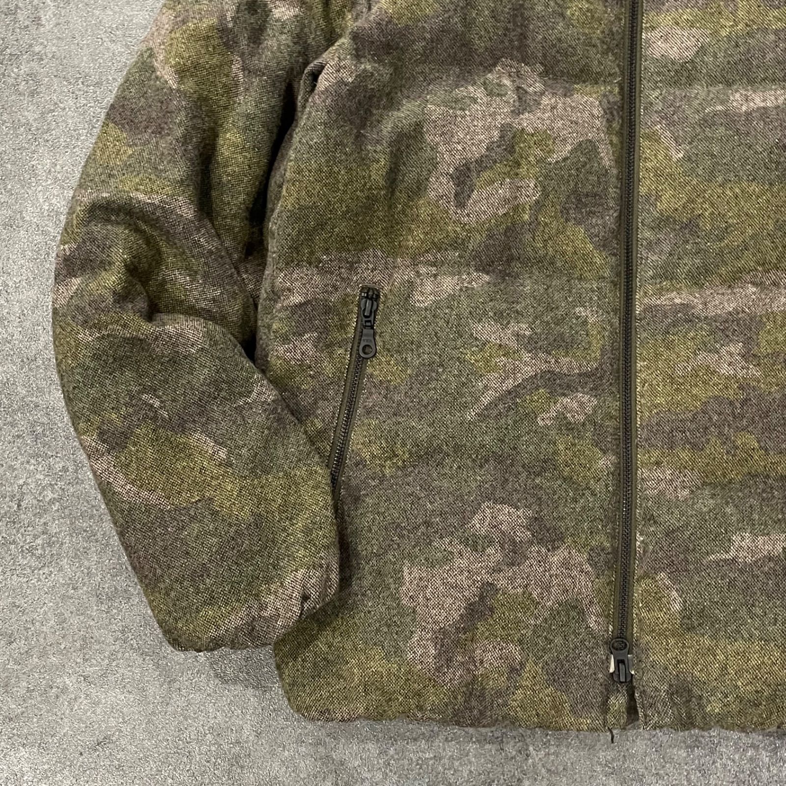 URBAN RESEARCH DOORS Camouflage Down Jacket アーバンリサーチ 