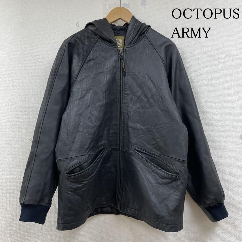 レザー Octopus Army / オクトパスアーミー COW NAPPA ジップ