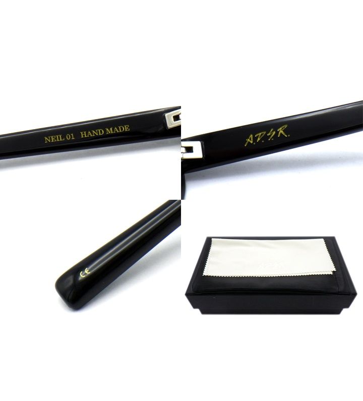 エーディーエスアール ADSR 【 NEIL 01 】 ダークグレー レンズ  