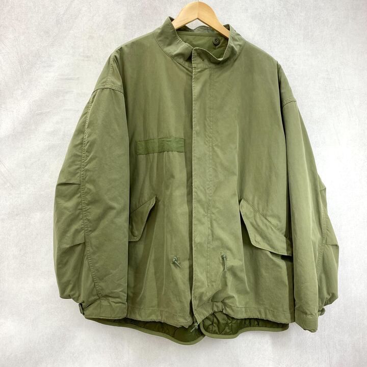 ITEMS URBANRESEARCH 中綿ライナー付き フードレス モッズコート IT37-17A012 アウター L カーキ キッズ ファッション