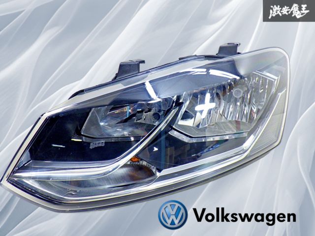 6C 6R ポロ POLO 後期 LED 純正 左ライト 左ヘッドライト 左ヘッド