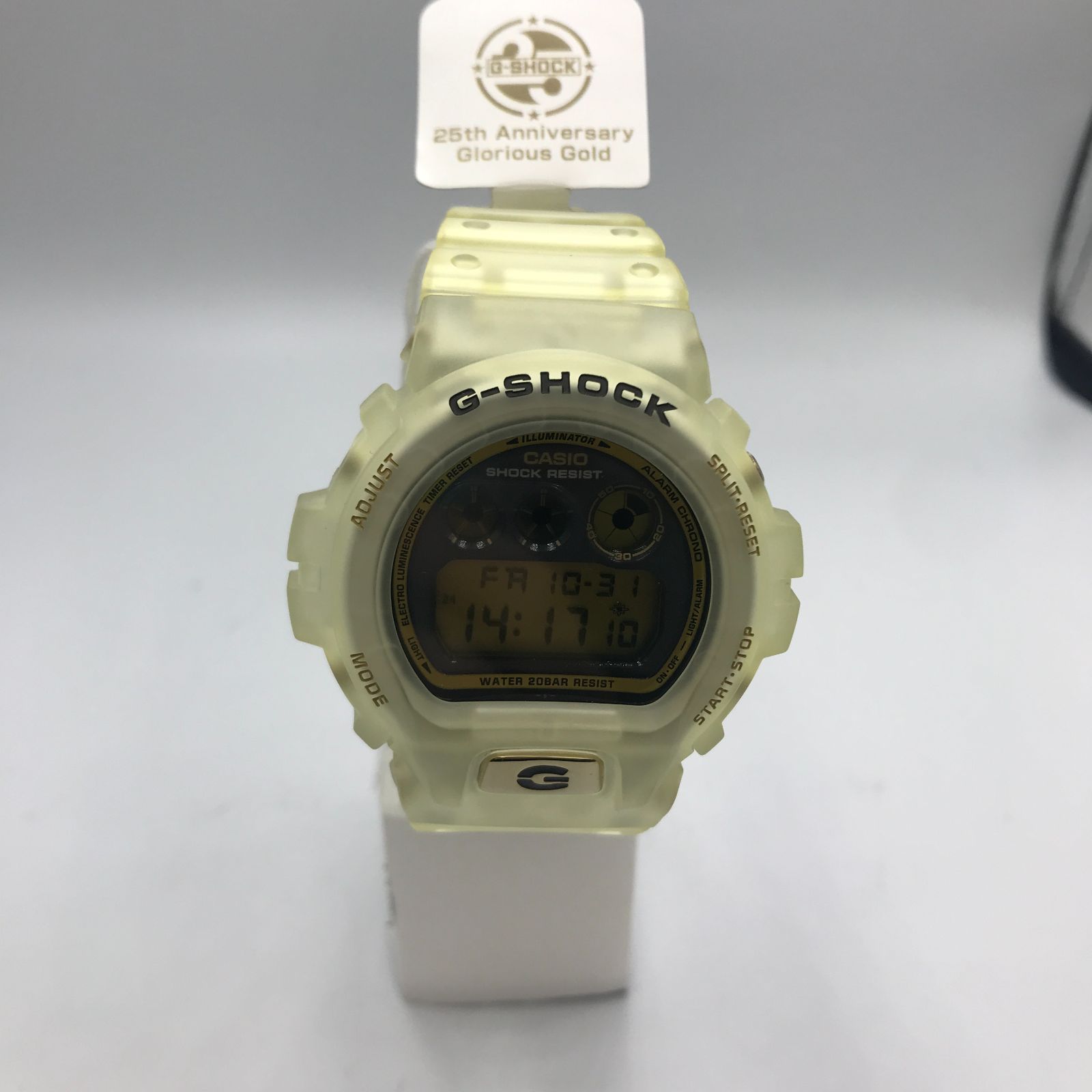 カシオ G-SHOCK 腕時計 クリアベルト DW-6925E-7JF 箱 取扱説明書なし
