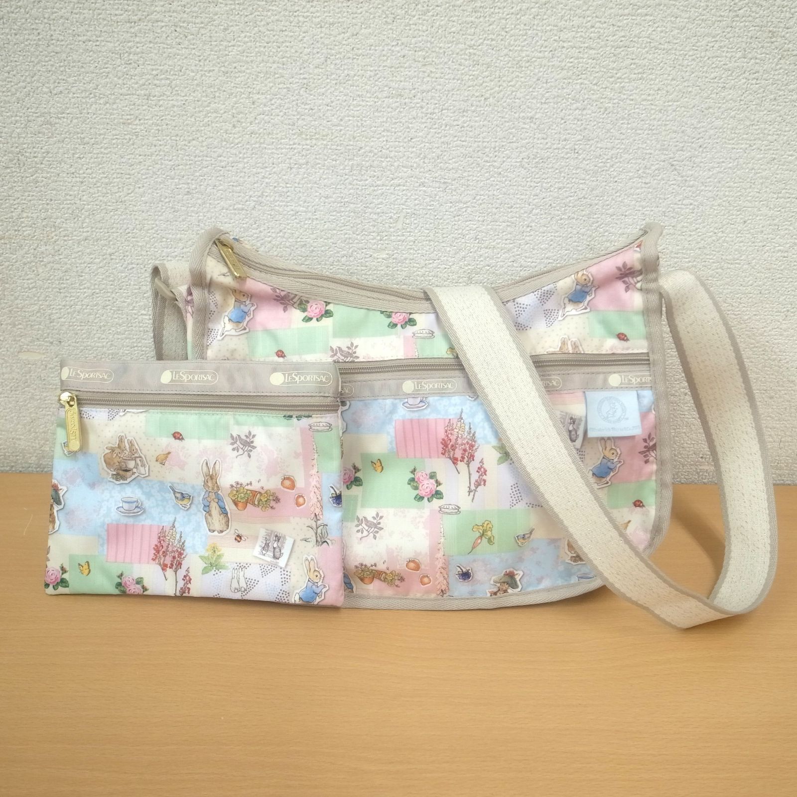 LeSportsac レスポートサック ピーターラビット 2Way トートバッグ 