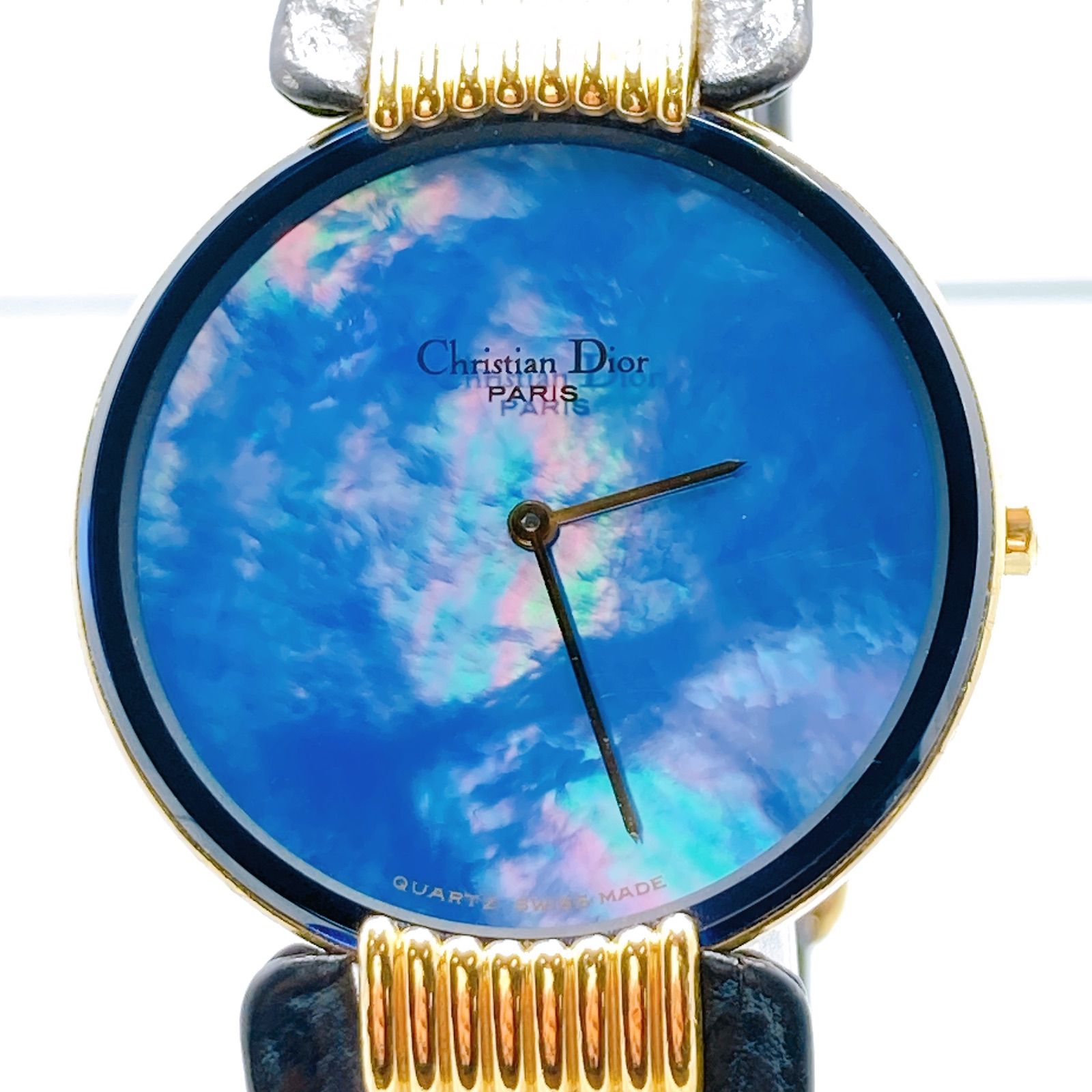 533 クリスチャンディオール バギラ 47 153-2 シェル 腕時計 - メルカリ