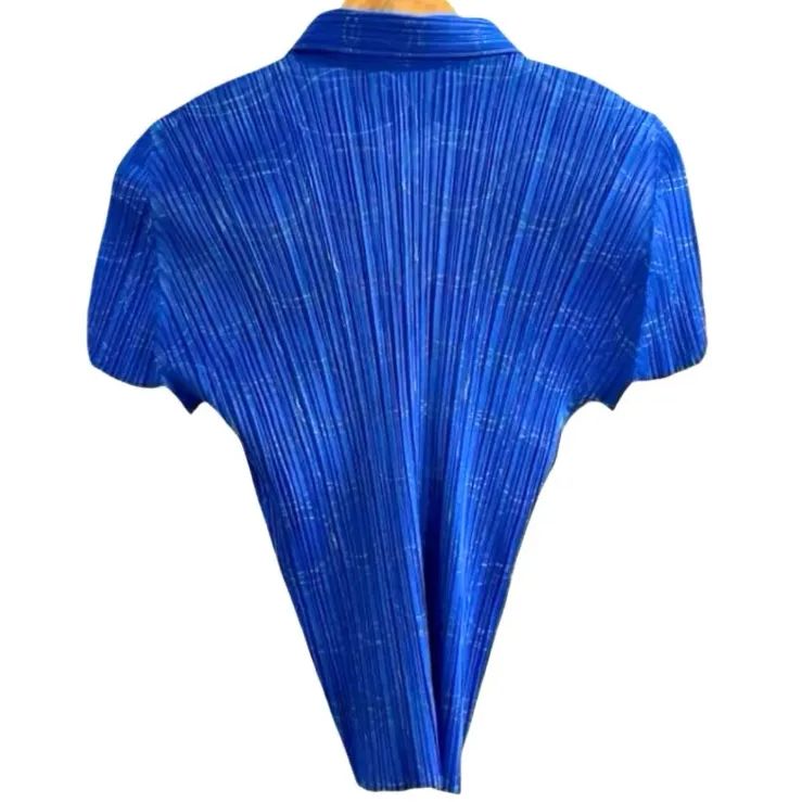 プリーツプリーズ イッセイミヤケ PLEATS PLEASE ISSEY MIYAKE PP 51-JK 702 半袖 刺繍 ブラウス カットソー 3