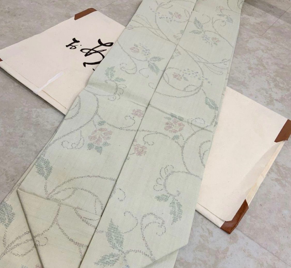 kimonoarisa◆厳選美品◆単衣◆本場結城紬◆麻の葉◆証紙◆裄65丈158 kimonoarisa◇厳選美品◇単衣◇本場結城紬◇麻の葉◇証紙◇