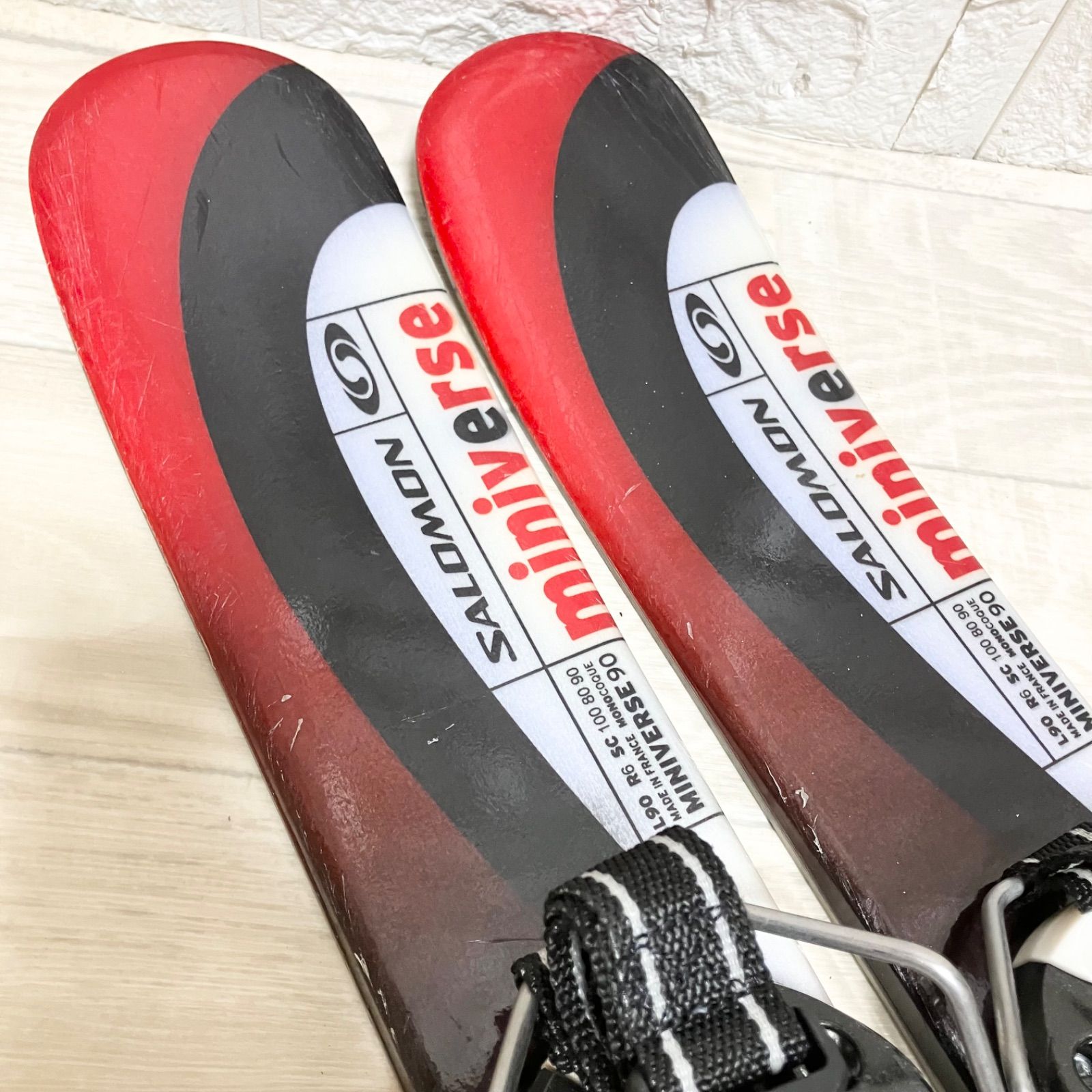 サロモン ミニバース salomon miniverse 90cm ファンスキー ショート