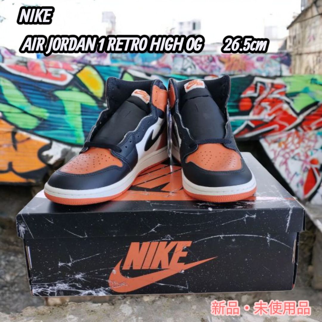 【新品未使用品】AIR JORDAN 1 RETRO HIGH OG シャタバ Nike Air Jordan 1 Retro High OG 