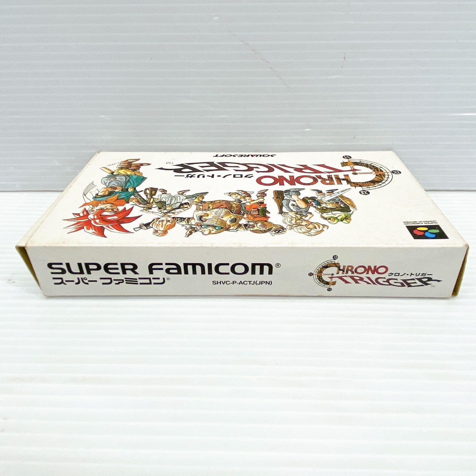◇任天堂 SFC スーパーファミコンSQUARESOFT クロノトリガー 箱・取説