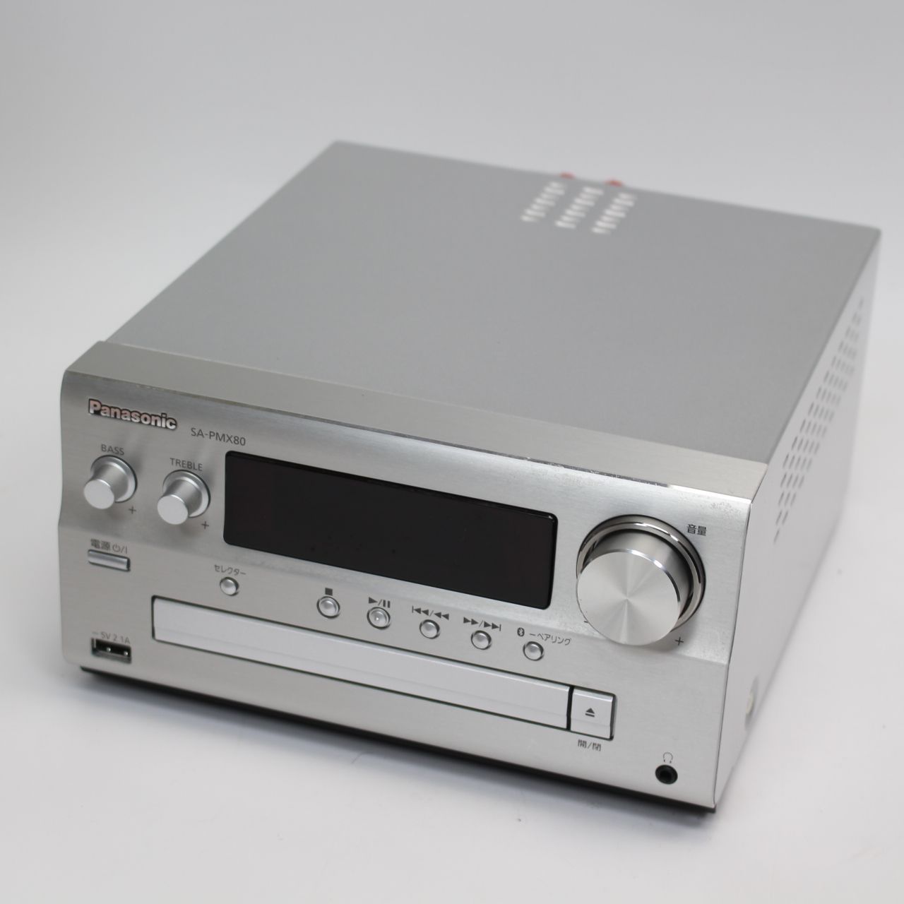 745)Panasonic SA-PMX80 ミニコンポ CDステレオシステム Bluetooth対応