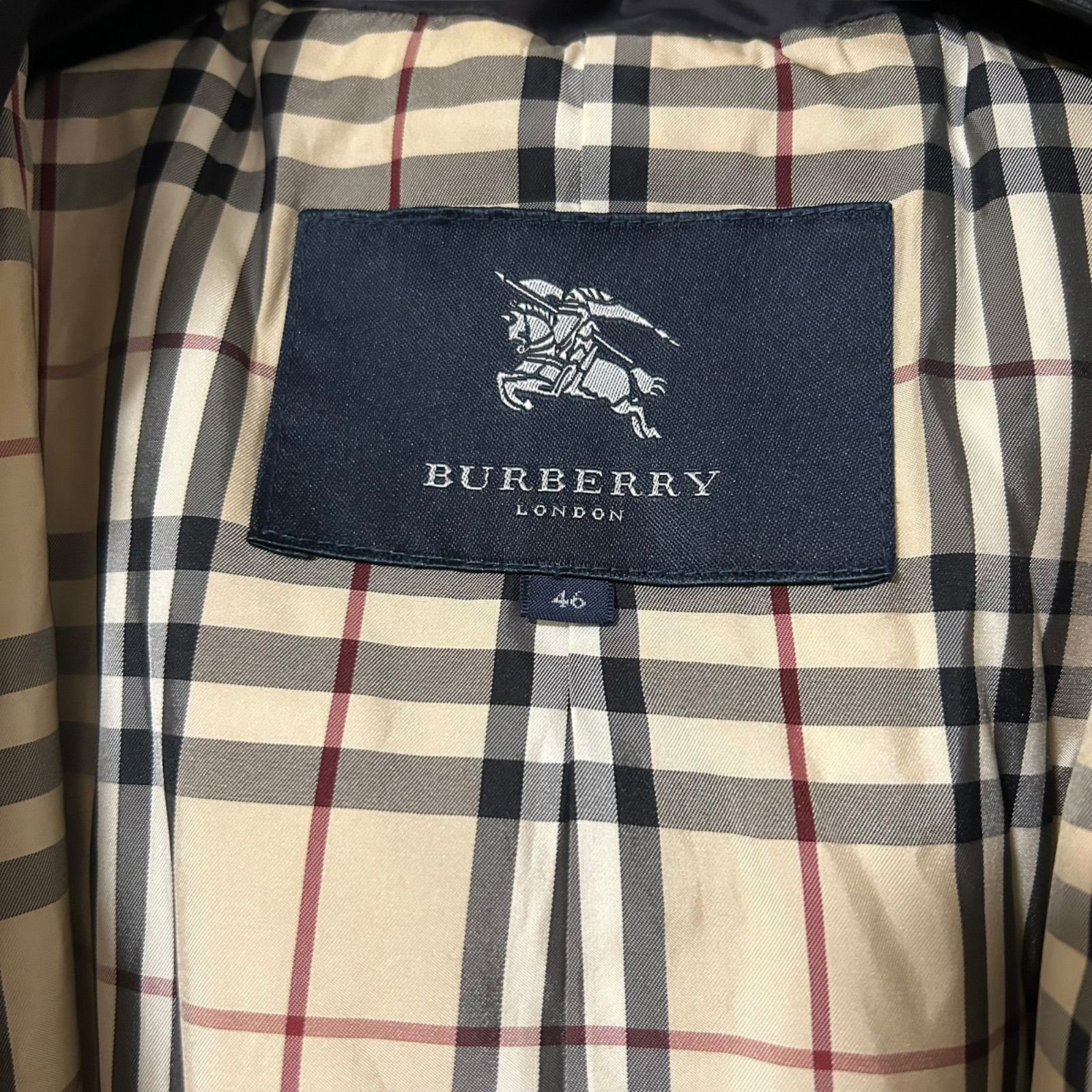 BURBERRY LONDON バーバリー ダウンコート ライナー付き ノバ