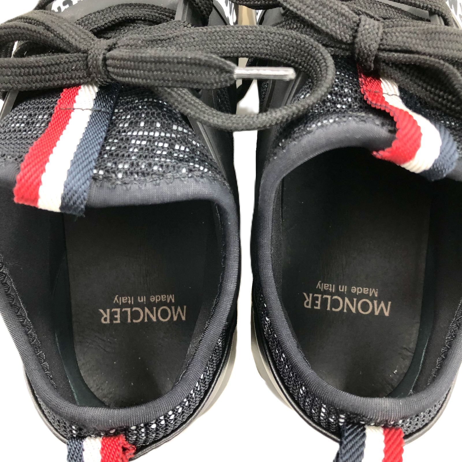 モンクレール　スニーカー　スリッポン　38　超レア MONCLER モンクレール スニーカー 靴 スリッポン ラバー 23cm ロゴ