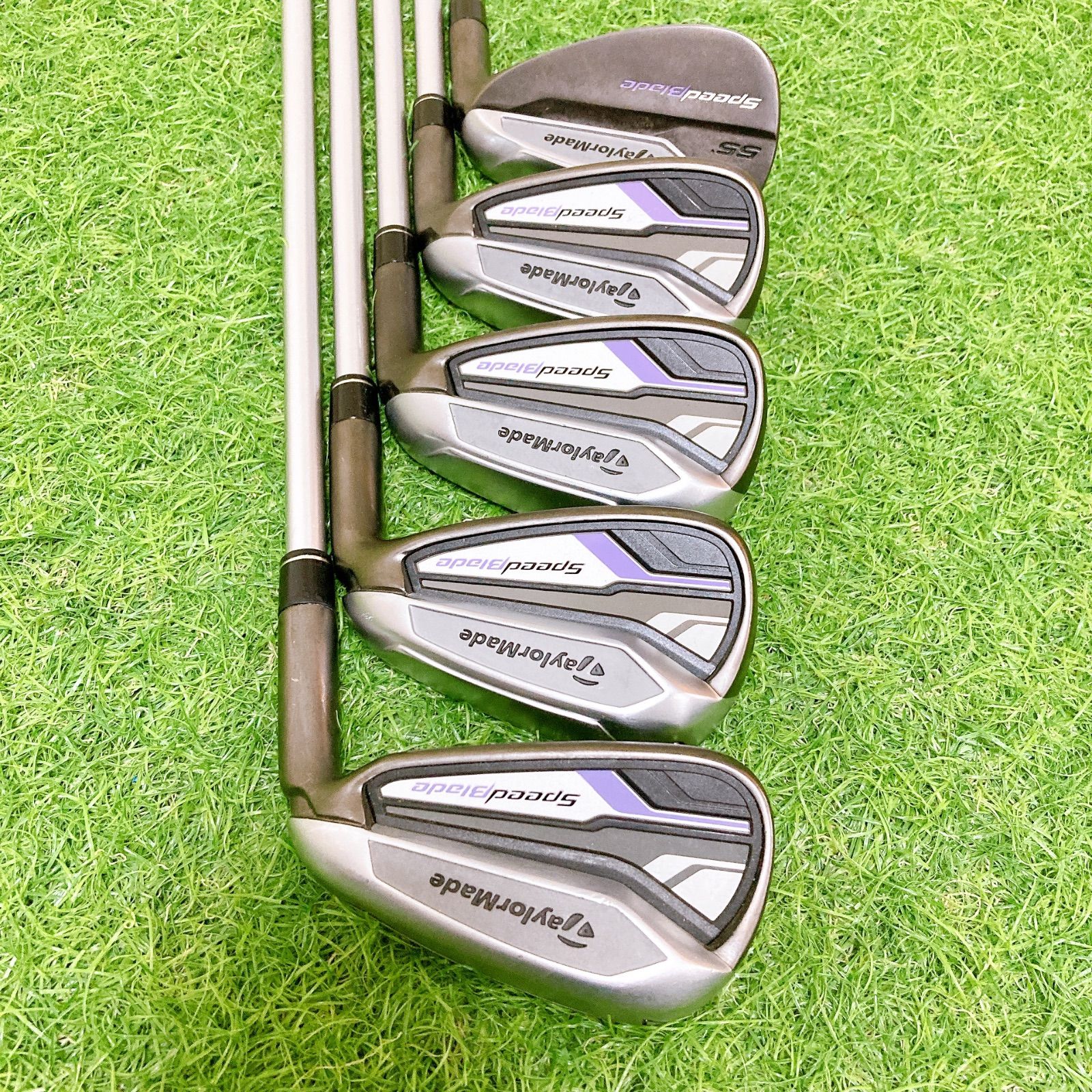 4.テーラーメイド レディース ゴルフクラブ アイアンセット 右利き