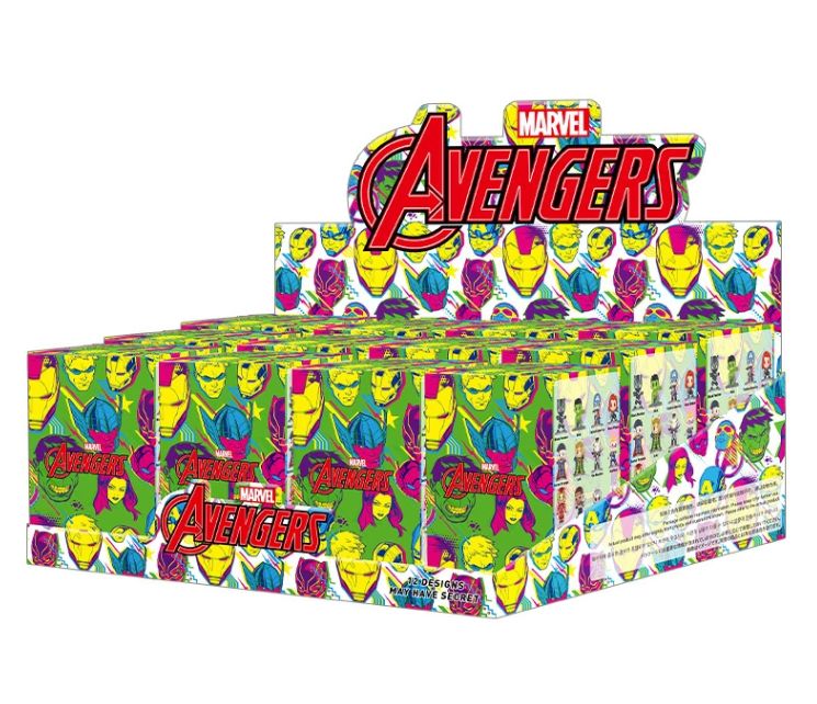 正規品 POP MART MARVEL Avengers アソート シュリンク付 新品未開封 POPMART MARVEL Avengers アベンジャーズ アソートボックス