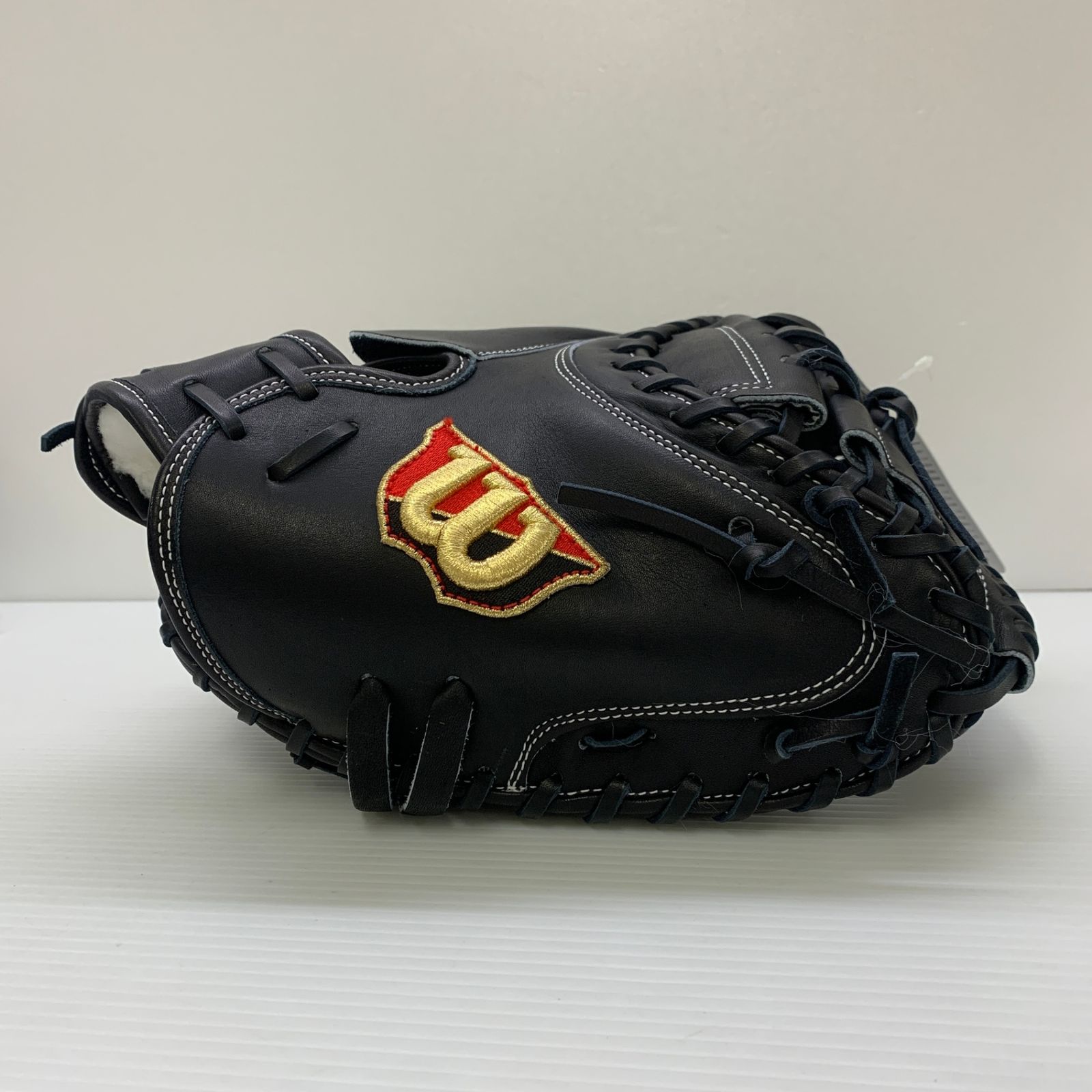 ウィルソン Wilson ウィルソンスタッフ 硬式 大人 一般 キャッチャーミット 捕手 グローブ グラブ 右投げ グローブ袋付き 野球 6705