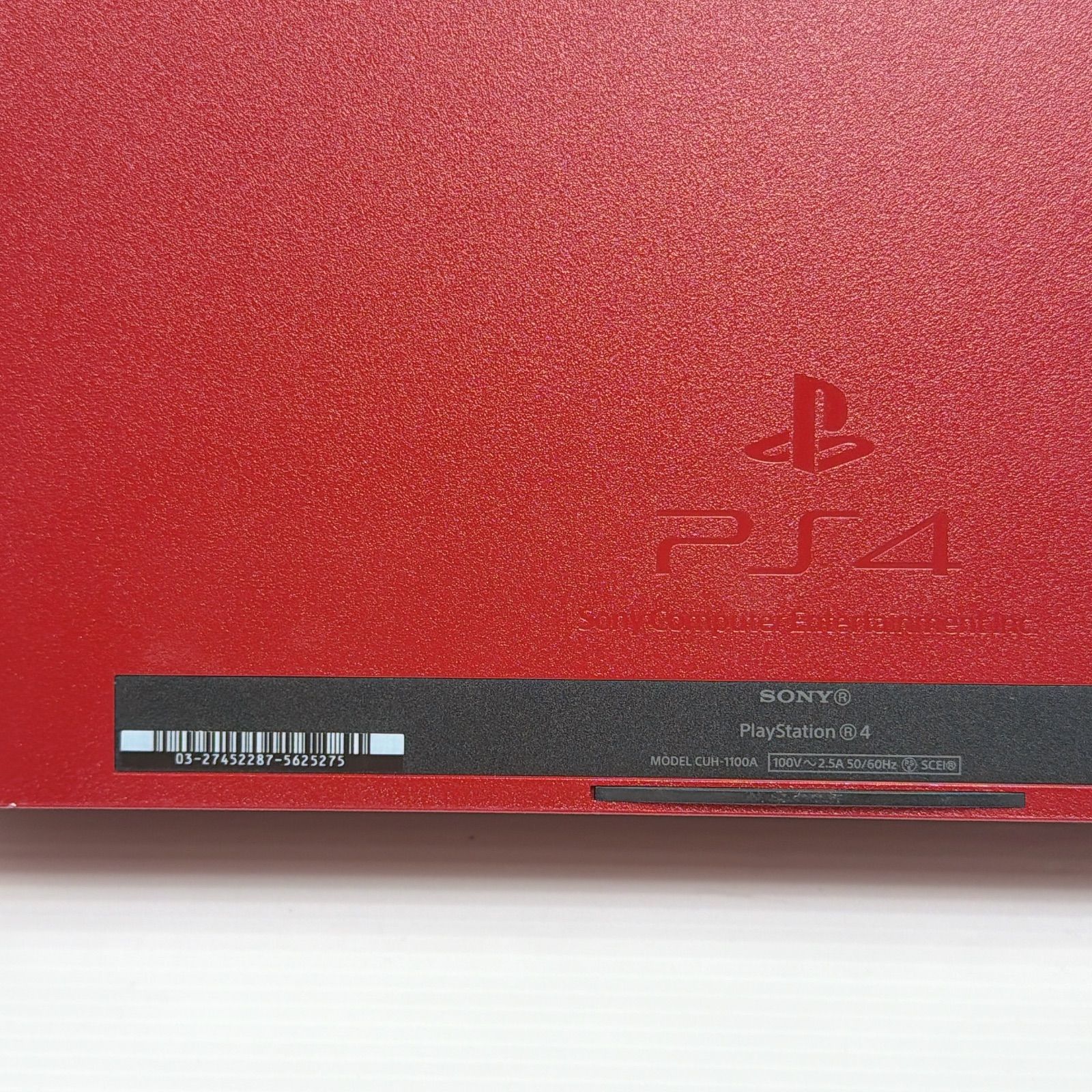 美品 プレステ4 本体 PS4 ファイナルファンタジー 零式 HD 朱雀