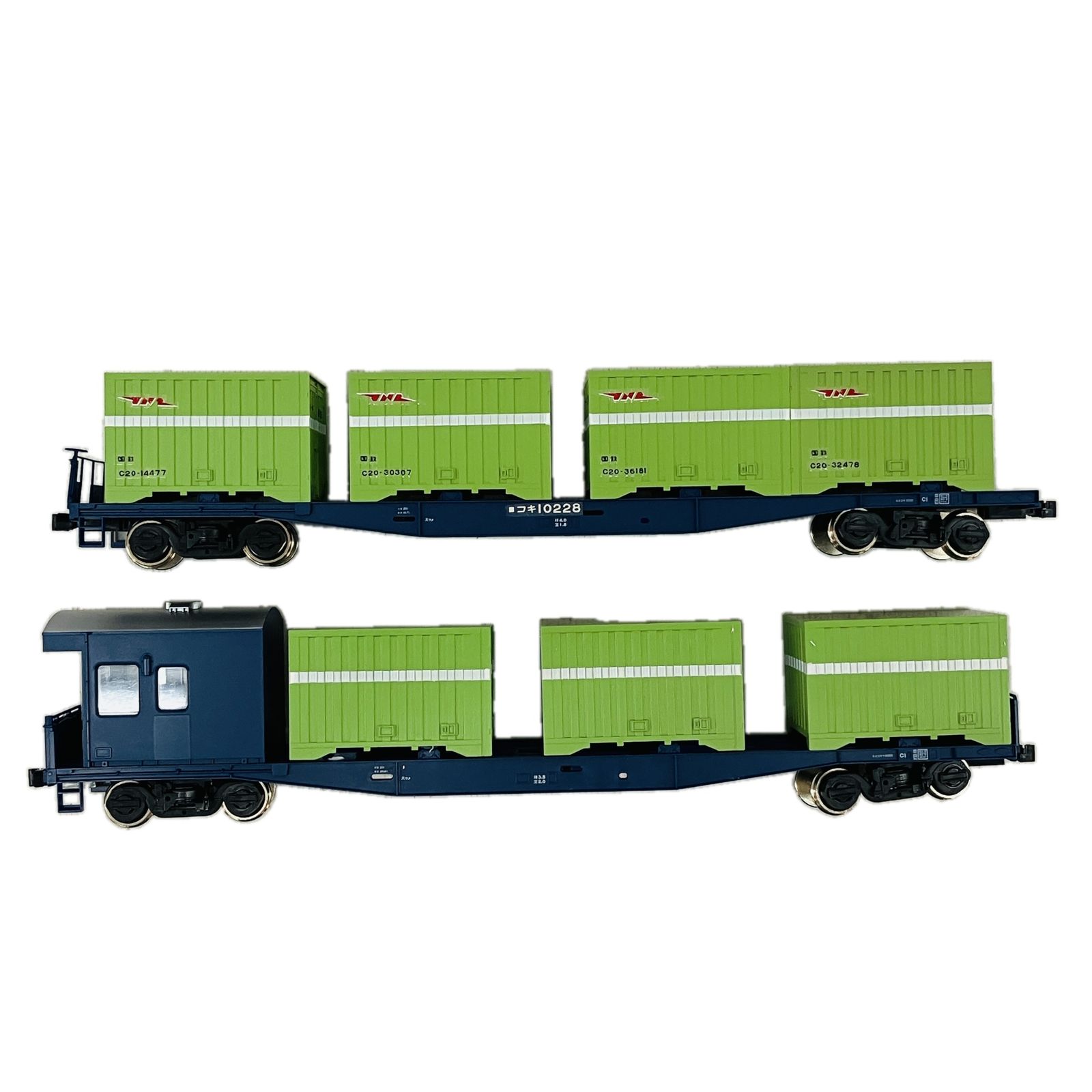 鉄道模型 HOゲージ カトー 1-802 コキフ10000 2両 箱つき KATO 電車 貨物