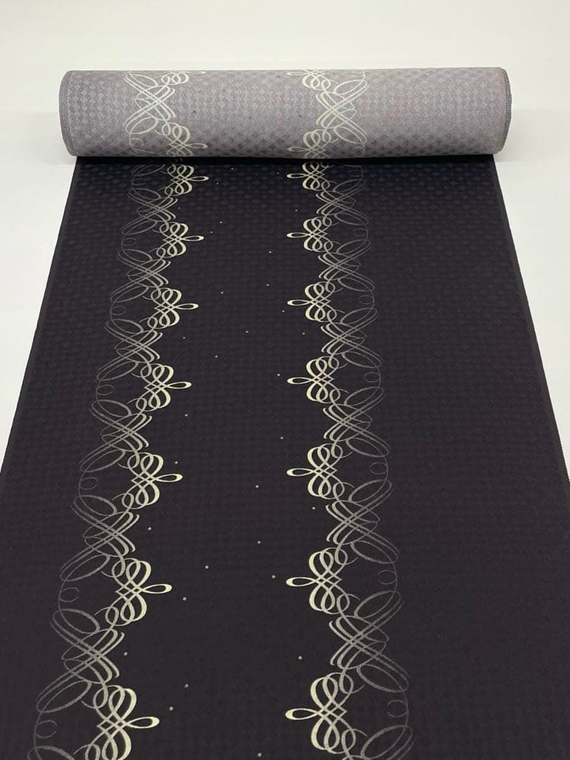 小紋 京友禅 紋意匠 幾何学模様 正絹 反物 T9036 - メルカリ