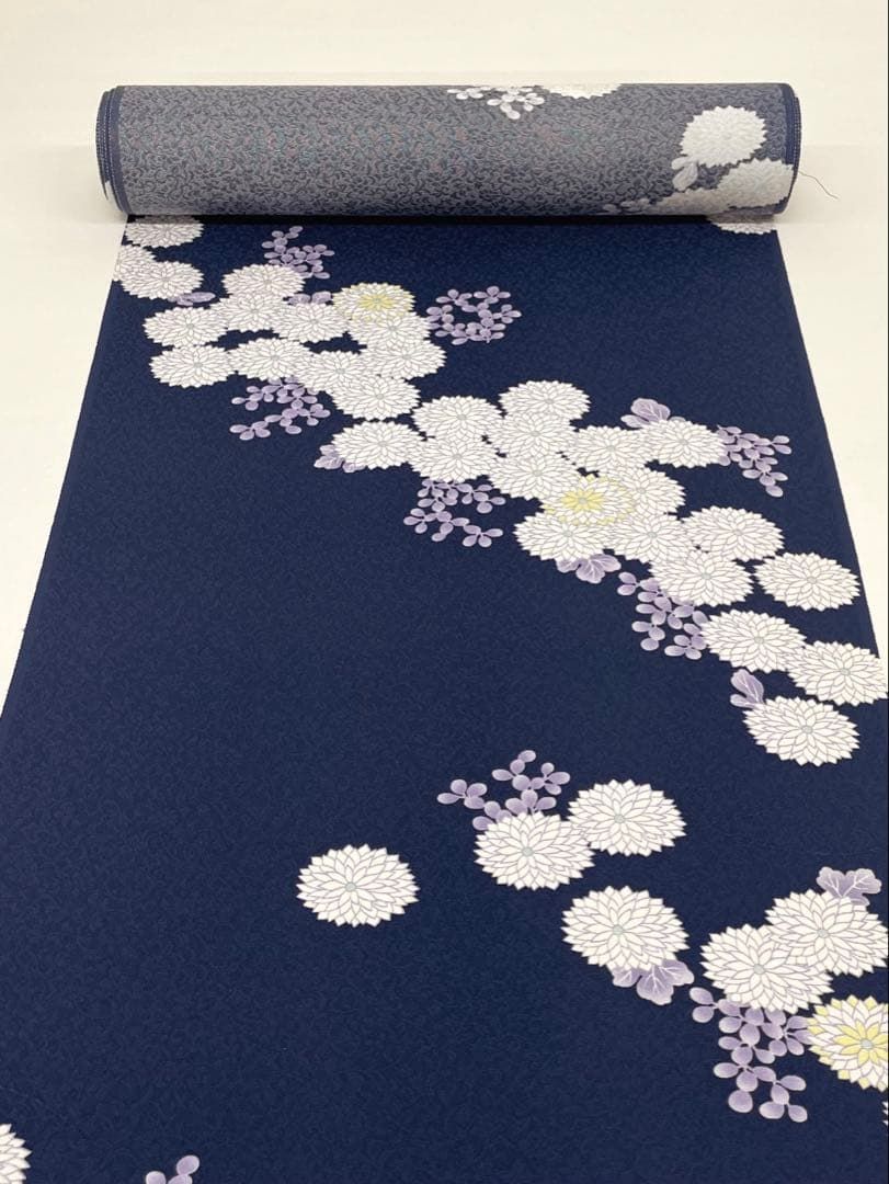 小紋 京友禅 紋意匠 正絹 反物 小紋 京友禅 更紗 紋意匠 正絹 反物