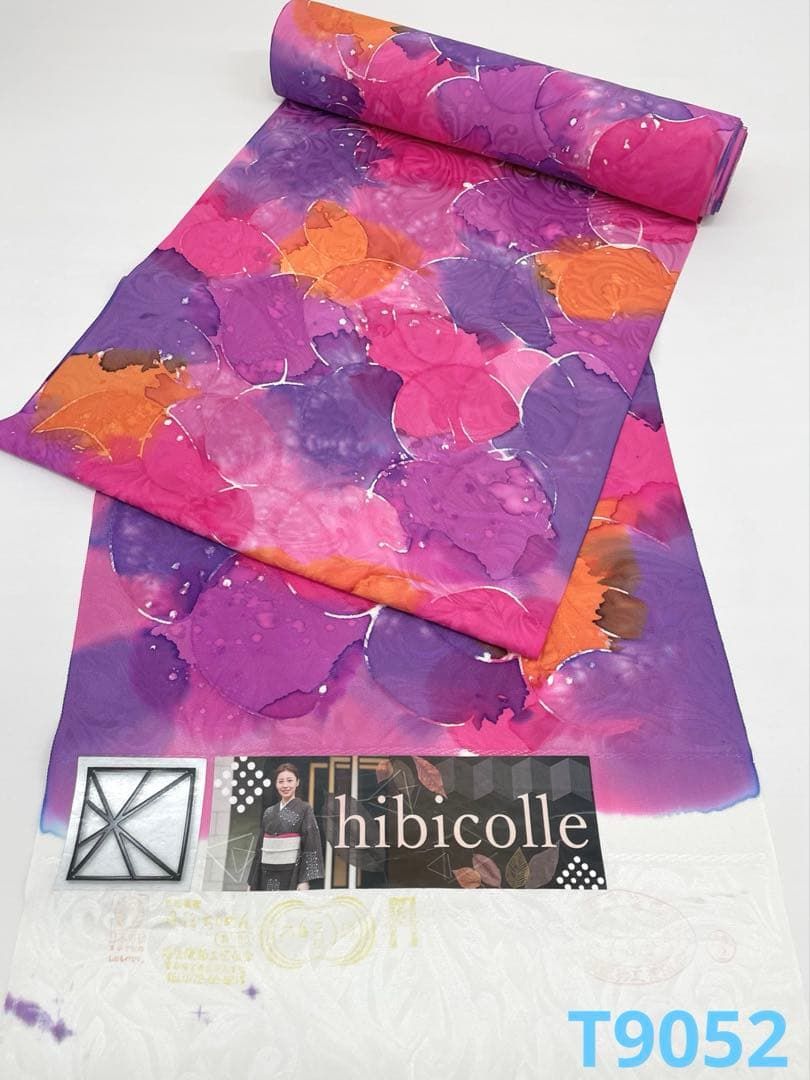 小紋 手染め 紋意匠 個性的 正絹 反物 T9051 - メルカリ