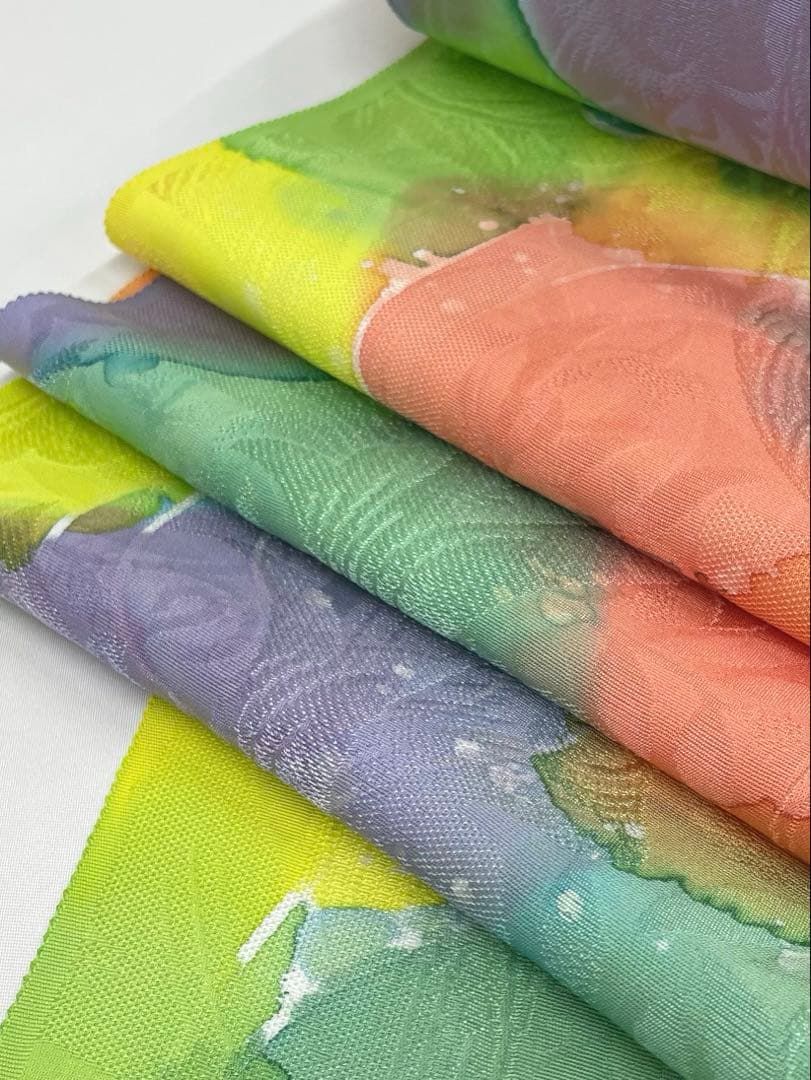 小紋 手染 紋意匠 個性的 正絹 反物 T9052 - メルカリ