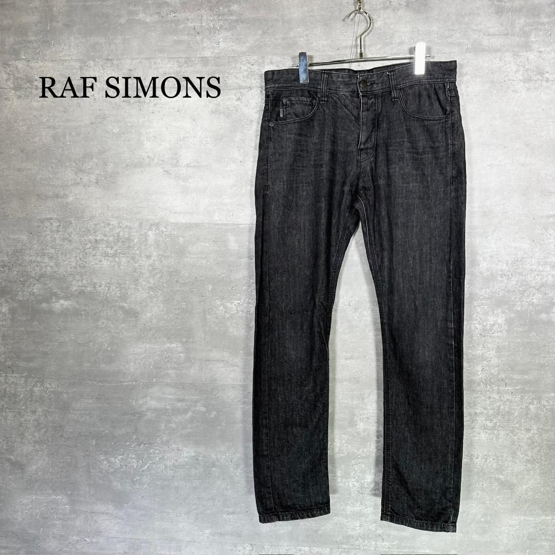 RAF SIMONS』ラフシモンズ (30) スキニーデニムパンツ - メルカリ