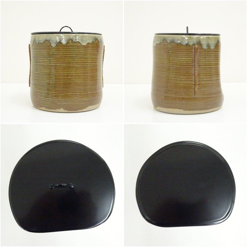 送料込【逢絢亭・新品】茶道具 水指 京焼 萌黄 金襴手 手塚石雲 共箱入り 送料込【逢絢亭・新品】茶道具 水指 京焼 萌黄 金襴手 手塚石雲 共