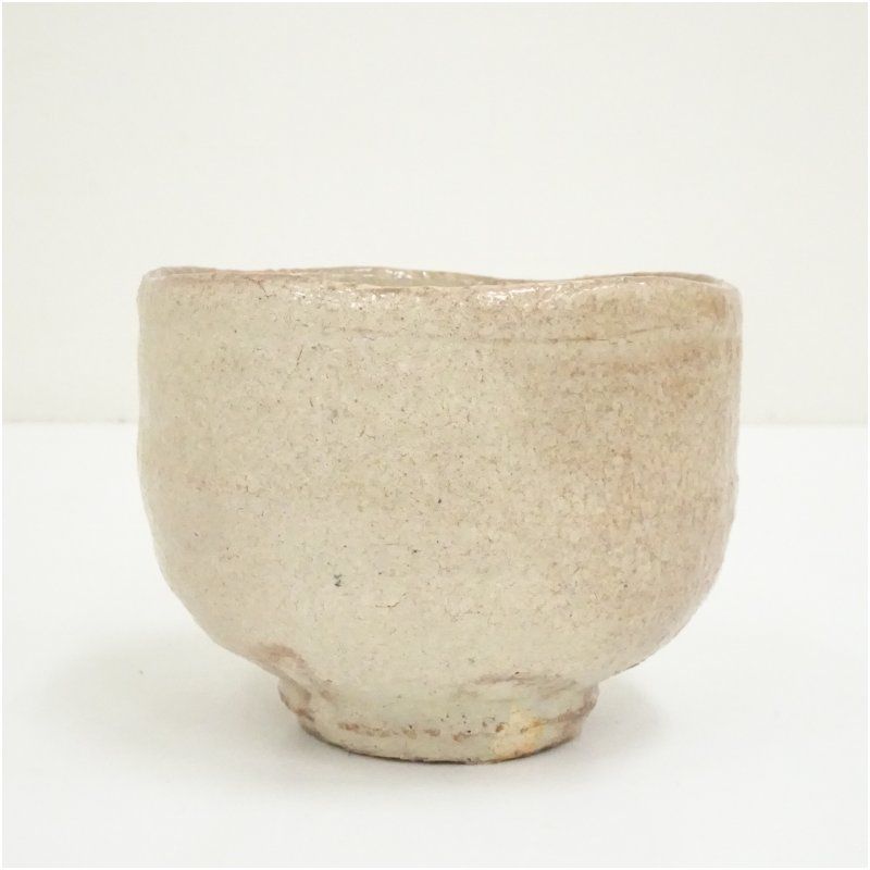 萩焼 鞍見窯 高見世清光造 茶碗（共箱） 茶道 抹茶 おしゃれ
