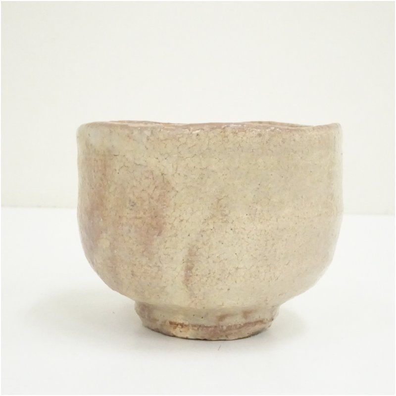 萩焼 鞍見窯 高見世清光造 茶碗（共箱） 茶道 抹茶 おしゃれ 抹茶茶碗