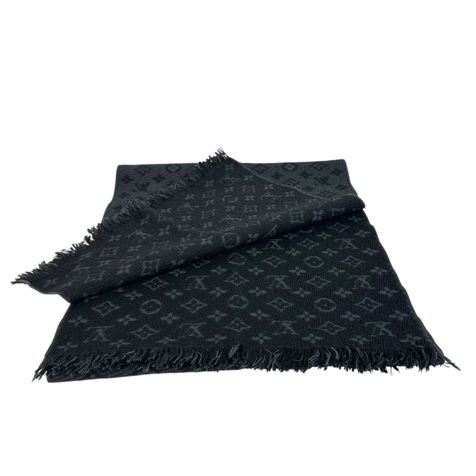 Louis Vuitton】ルイ・ヴィトン マフラー 大判 M70520 ウール100