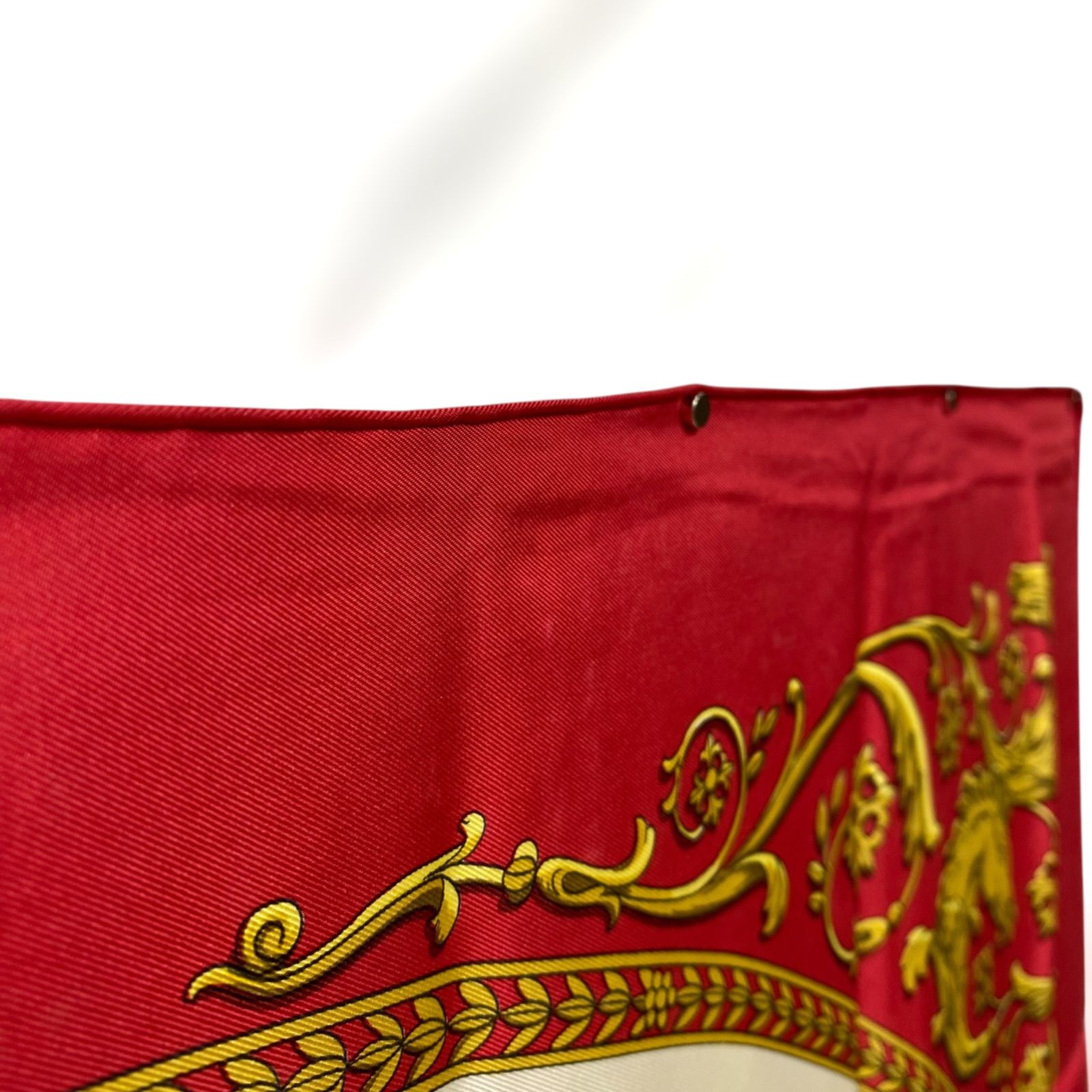 エルメス カレ90 LA PROMENADE DE LONGCHAMPS シルクスカーフ