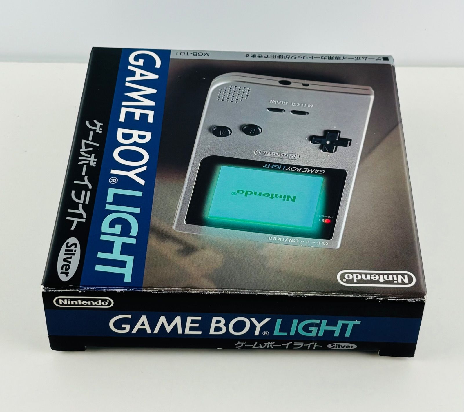 極美品 任天堂 ゲームボーイ ポケット ライト GAME BOY LITE シルバー 