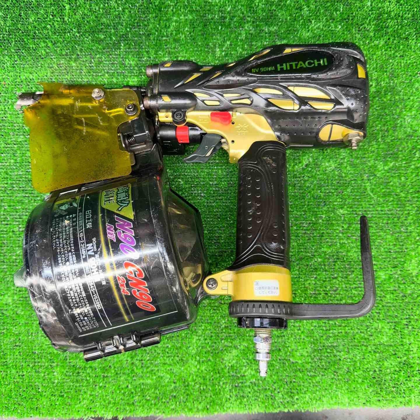 藤沢店 購入 【品】日立 高圧釘打ち機 NV90HM【藤沢店】 藤沢店 【中古品】